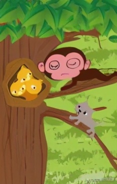 有声绘本故事《不爱睡觉的小猴子》