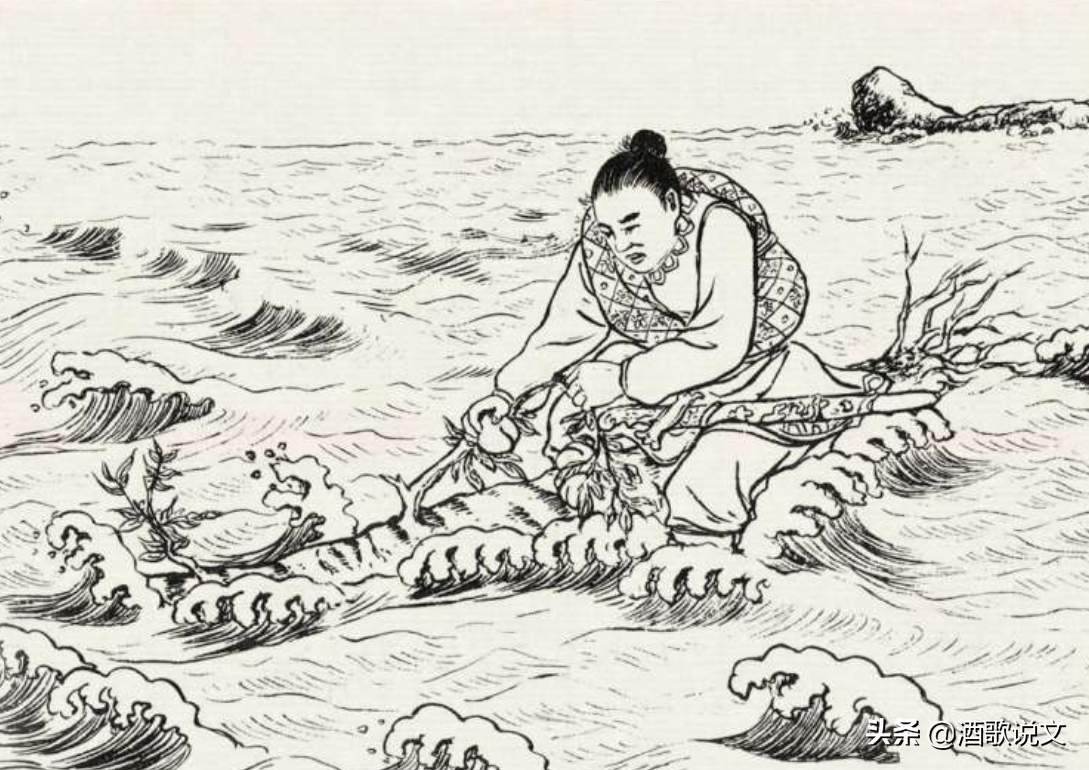 民间故事：黄河钻出乌龟精，洪水来了别害怕，送来馒头保平安